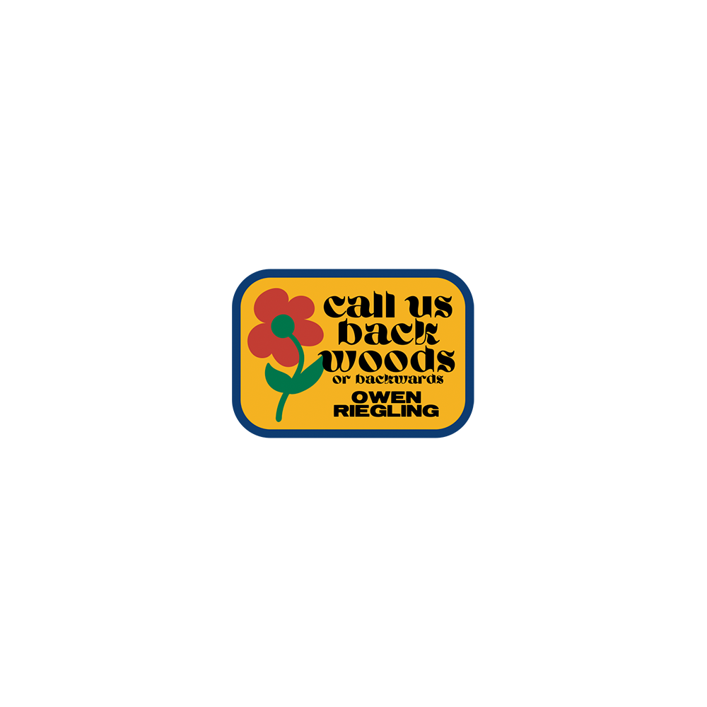 Call Us Back Woods Sticker